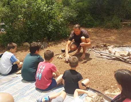 קורס בטבע להורים וילדים